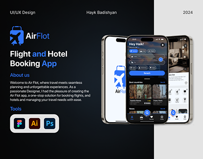 Flight & Hotel Booking App