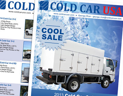 Cold Car USA - variety of flyers