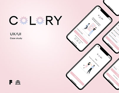 Colory - UX\UI Mobile App UX\UI