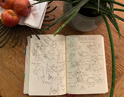Mein Skizzenbuch - My Sketchbook
