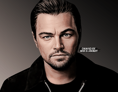 MyDigital Art For The Wonderful Star Leonardo DiCaprio