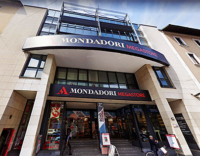 Rebranding Mondadori Store | via Marghera, Milan, Italy