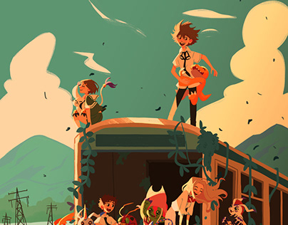 Digimon Adventure tri. // Children's Book Style on Behance