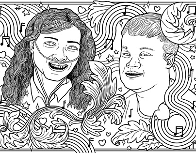 Inclusive Colouring Sheets for Scope