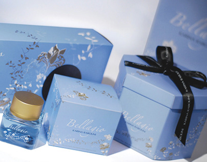 KR Bellagio Fragrance, Packaging and Brand Identity