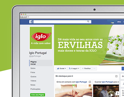 Social Media Iglo Portugal