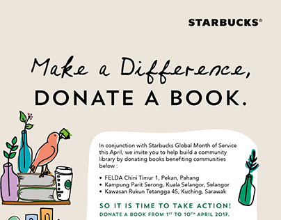 Starbucks Malaysia 2017 Global Month of Service