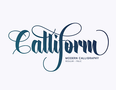Calliform Font