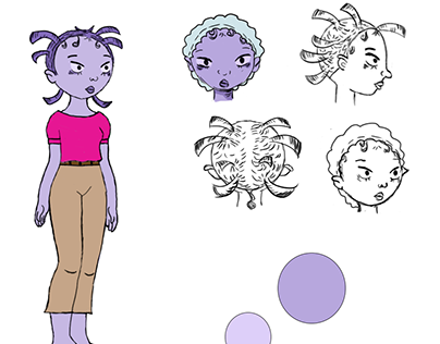 NA BEIRA - Character Design (animação 2D)