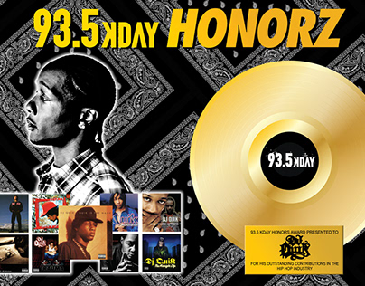 93.5 KDAY - "93.5 KDAY HONORZ"