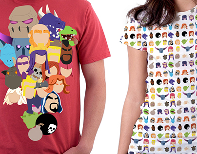 Clash of Clans graphic tee