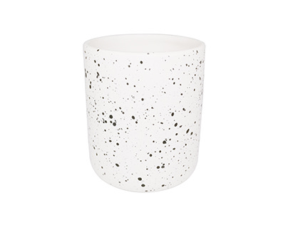 Speckled Customize New Ceramic Candle Jar