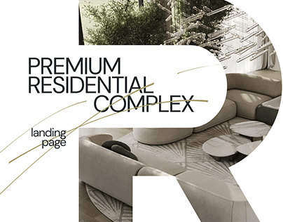 Premium Residential Complex | Landing Page Design