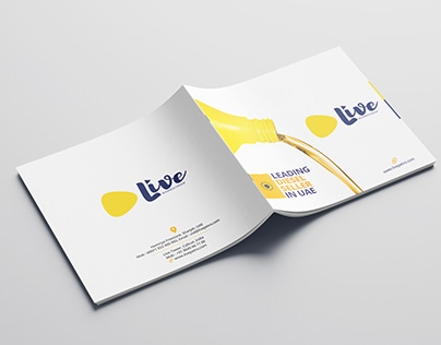 Corporate Brochure Design For Live Petrochemicals