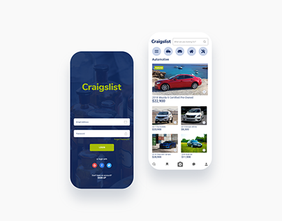 Craigslist Concept App