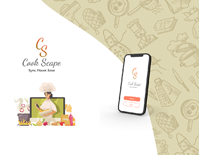 Cook Scape - UI/UX Case Study