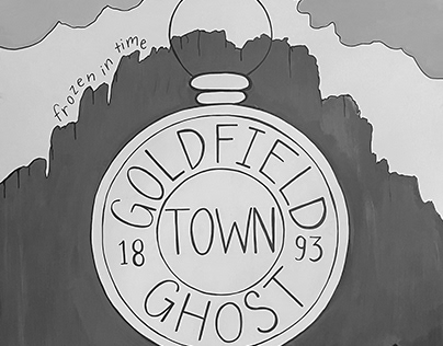 Goldfield Ghost Town Poster