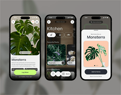 Green Thumb – Plantcare App Concept