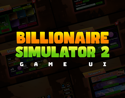 Billionaire Simulator 2 Game UI