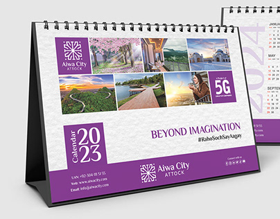 Aiwa City Table Calendar 2023