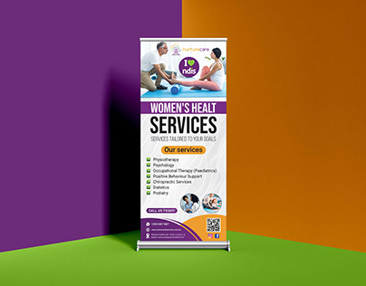 Women's Health Services Rollup Banner