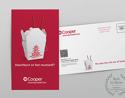 Cooper University Healthcare Heartburn Direct Mail