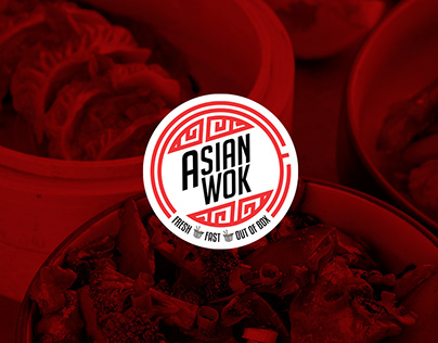 Asian Wok Restaurant Identity