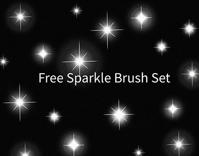 Free Sparkle Brush Set
