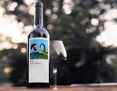 Project thumbnail - IAIUM PAESTUM AGLIANICO :: Wine Label