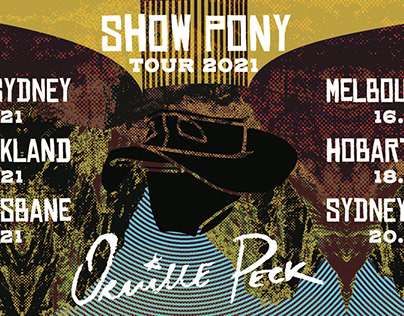 Orville Peck - Show Pony Tour Posters