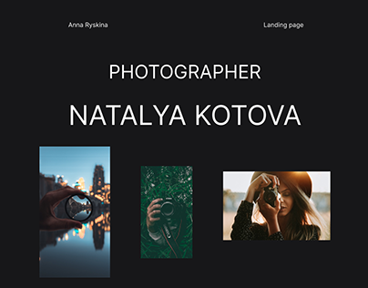 Photographer's portfolio