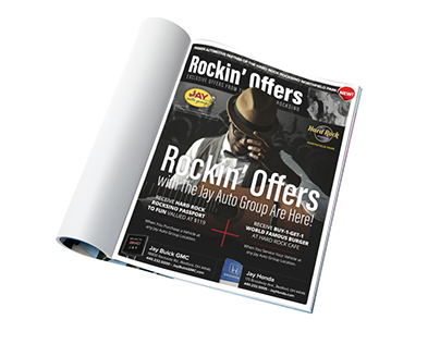 Hard Rock Rocksino - Newsletter Advertisement Design