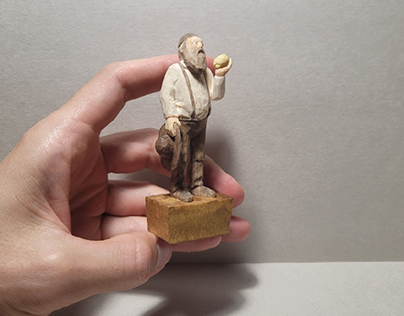 woodcarving miniature