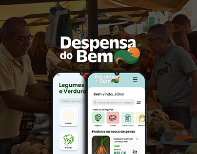 Despensa do Bem - Brand and App Design