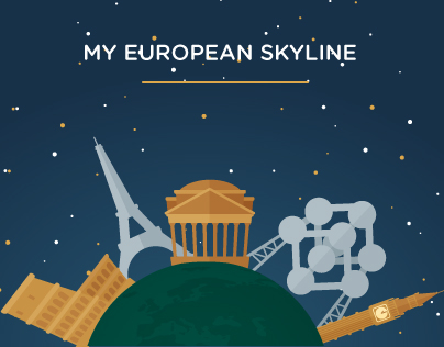 My European skyline | Web Application