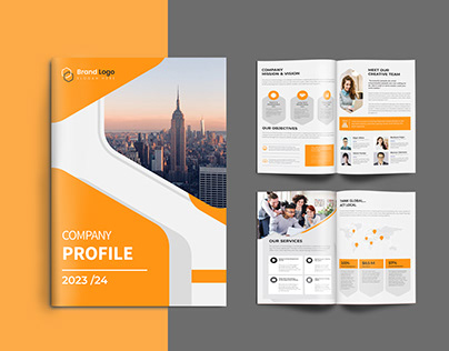 Business Brochure design A4