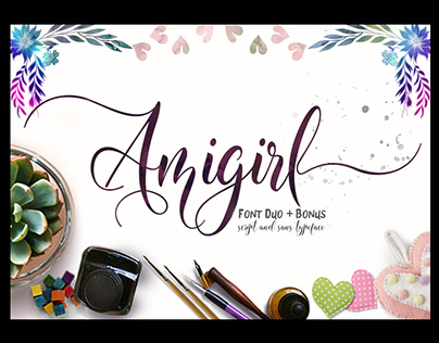 Amigirl in font