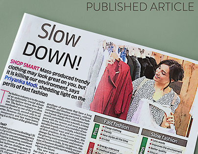 Article on sustainability in fashion