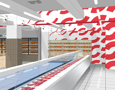 Large Siberian grocery chain renovation