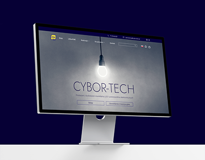 Project thumbnail - Cybor-Tech website redesign (under development)