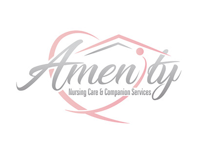 Amenity Nursing Care Logo Design