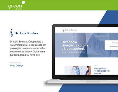 Dr. Luis Sombra - Web Design