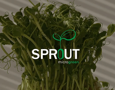 Brand microgreen "SPROUT"