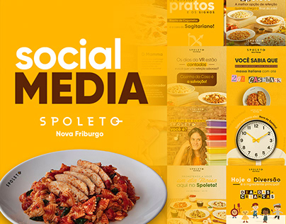 Social Media | Spoleto ~ Behance Pt4.