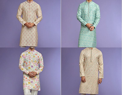 Manly Drapes: The Contemporary Appeal of Men's Kurtis