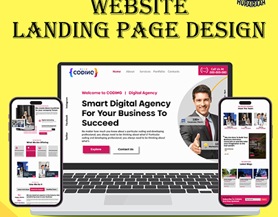 Website Landing Page Design!