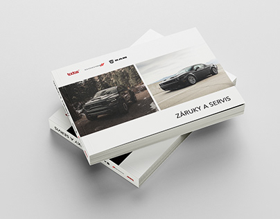 Service brochure for car