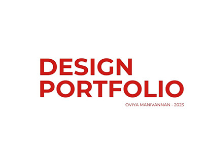 Visual design portfolio