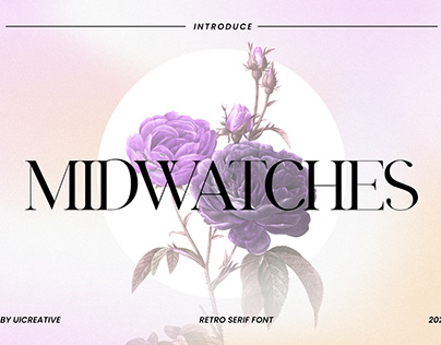 Project thumbnail - MIDWATCHES Retro Serif Font