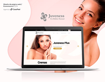Diseño y desarrollo de sitio web para JUVENESS